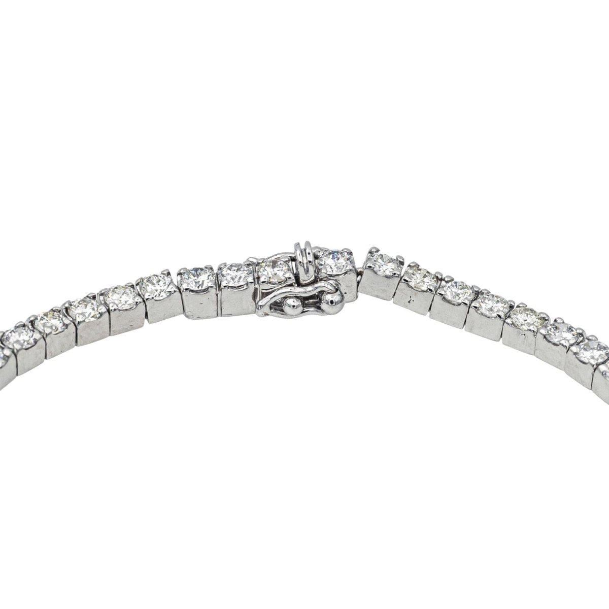 Bracelet Ligne en or blanc et diamant - Castafiore