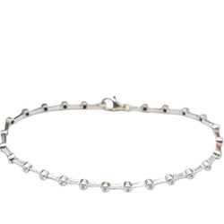 Bracelet Ligne en or blanc et diamants - Castafiore