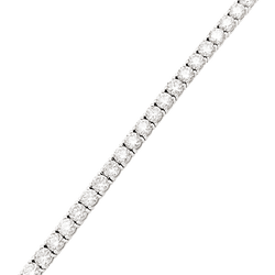 Bracelet Ligne en or blanc et diamants - Castafiore