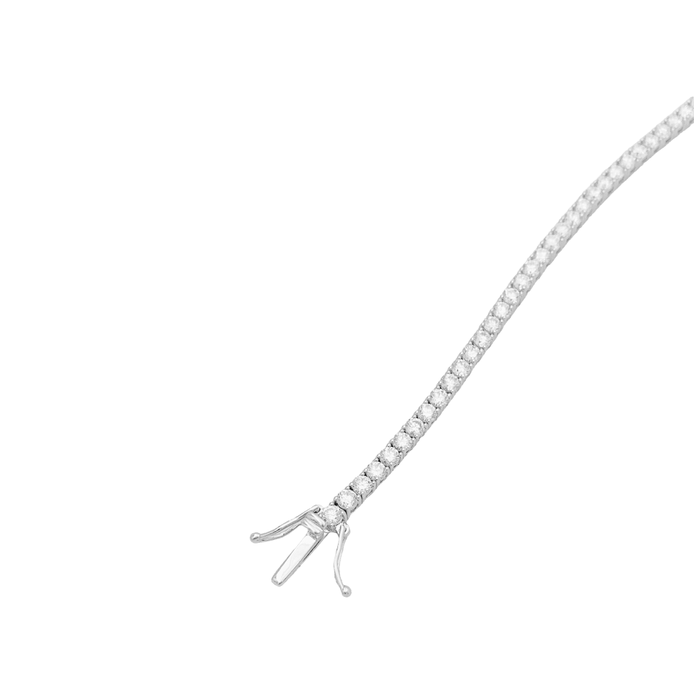 Bracelet Ligne en or blanc et diamants - Castafiore