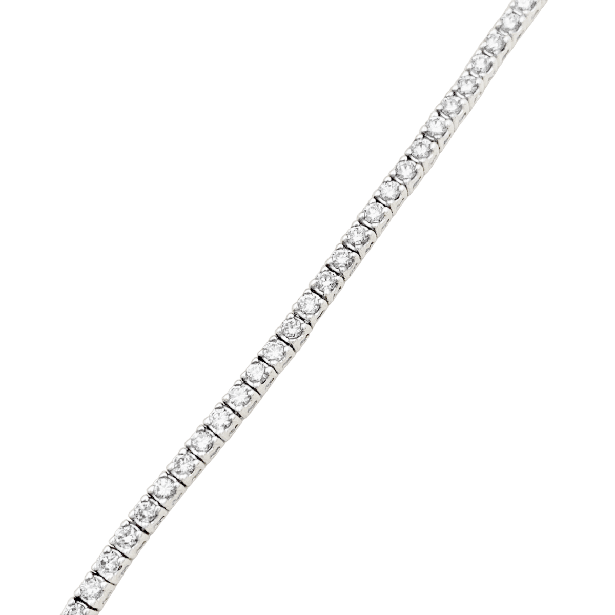 Bracelet Ligne en or blanc et diamants - Castafiore