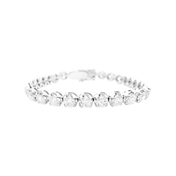 Bracelet Ligne en or blanc et diamants - Castafiore