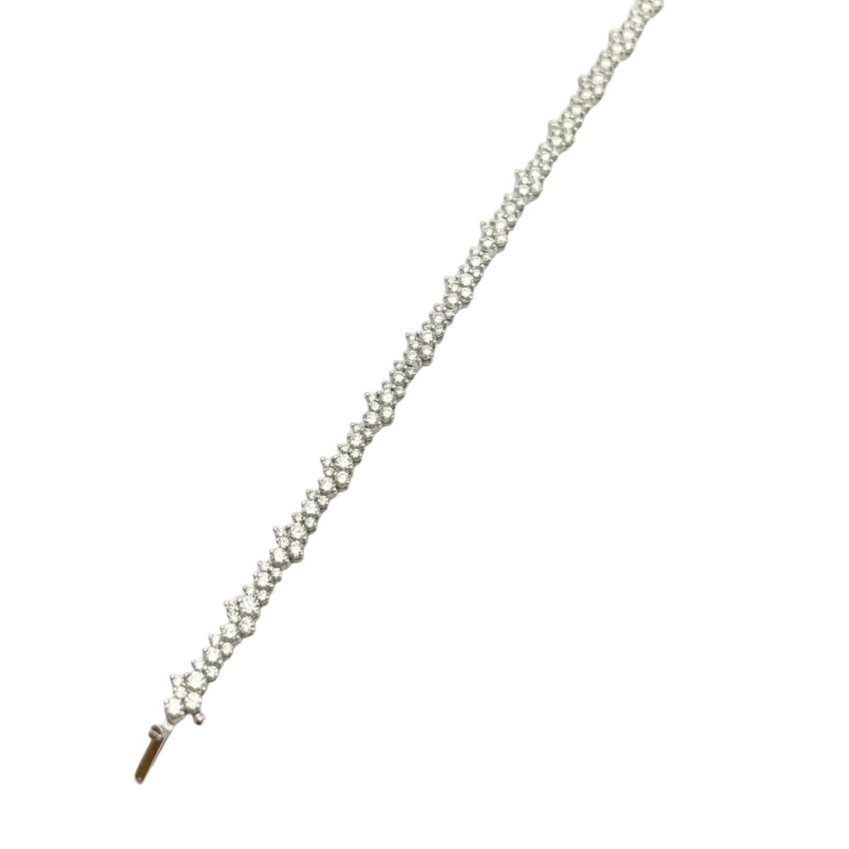 Bracelet Ligne en or blanc et diamants - Castafiore
