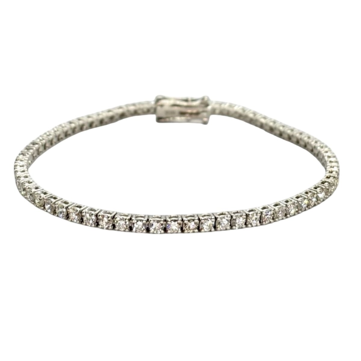 Bracelet Ligne en or blanc et diamants - Castafiore