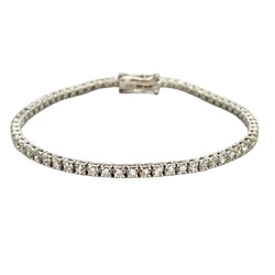 Bracelet Ligne en or blanc et diamants - Castafiore