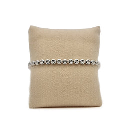 Bracelet Ligne en or blanc et diamants - Castafiore