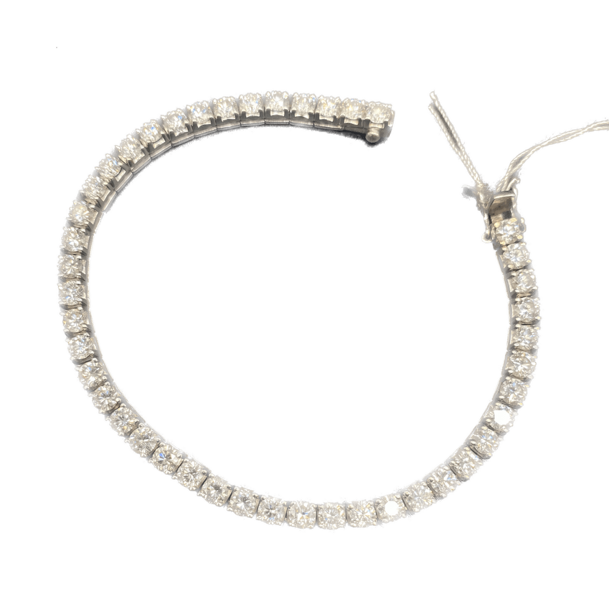 Bracelet Ligne en or blanc et diamants - Castafiore