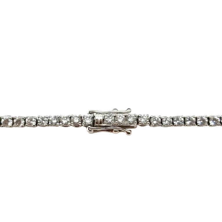 Bracelet Ligne en or blanc et diamants - Castafiore