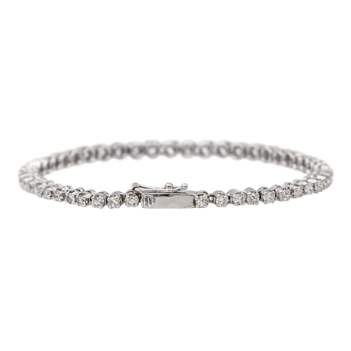 Bracelet Ligne en or blanc et diamants - Castafiore