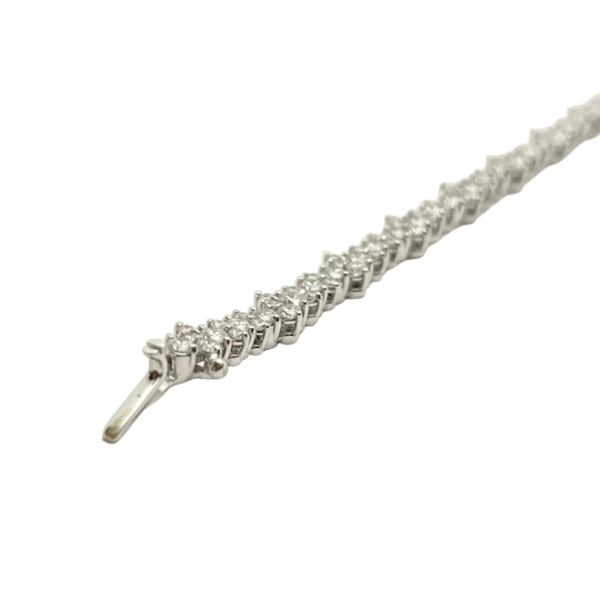 Bracelet Ligne en or blanc et diamants - Castafiore