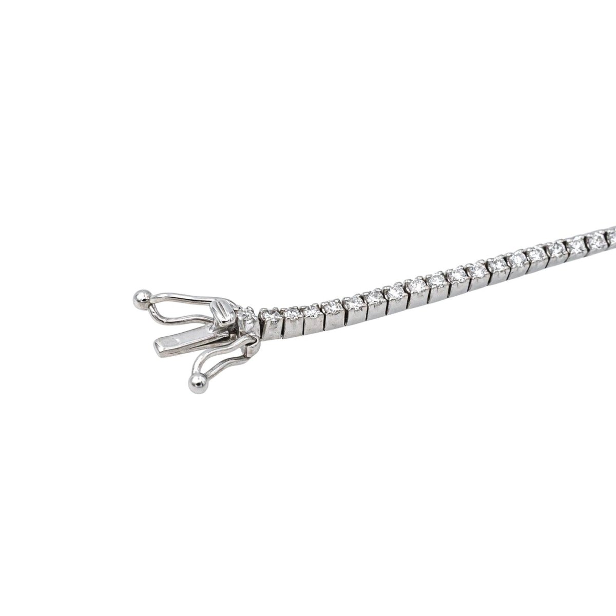 Bracelet Ligne en or blanc et diamants - Castafiore