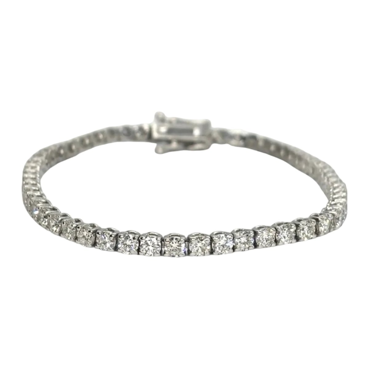 Bracelet Ligne en or blanc et diamants - Castafiore