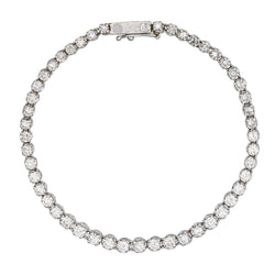 Bracelet Ligne en or blanc et diamants - Castafiore