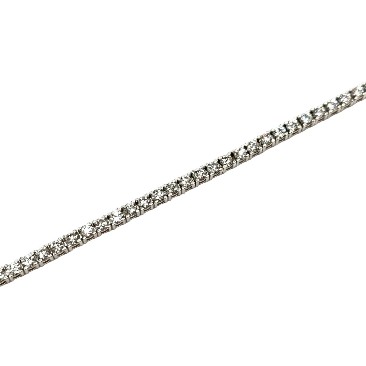 Bracelet Ligne en or blanc et diamants - Castafiore