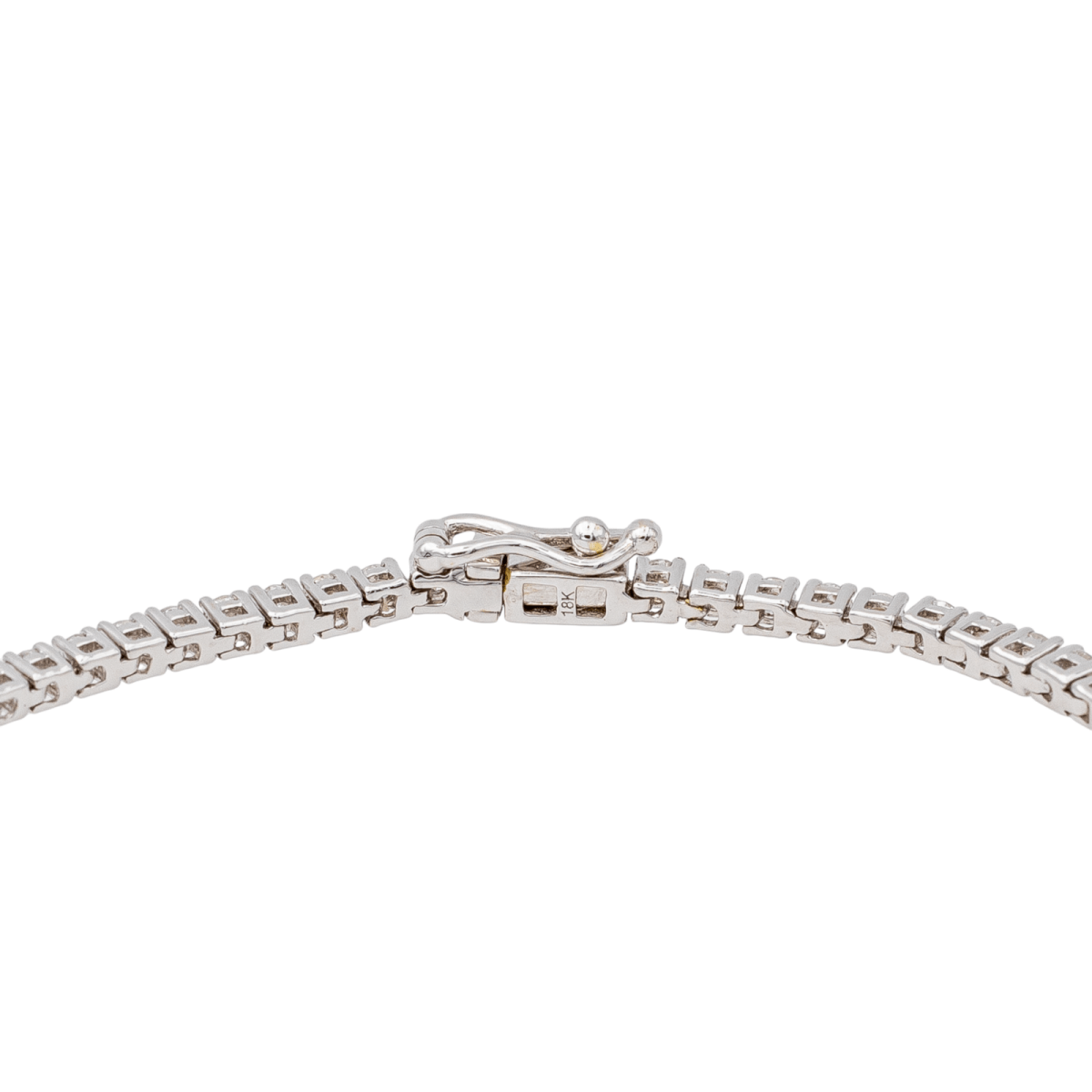 Bracelet Ligne en or blanc et diamants - Castafiore
