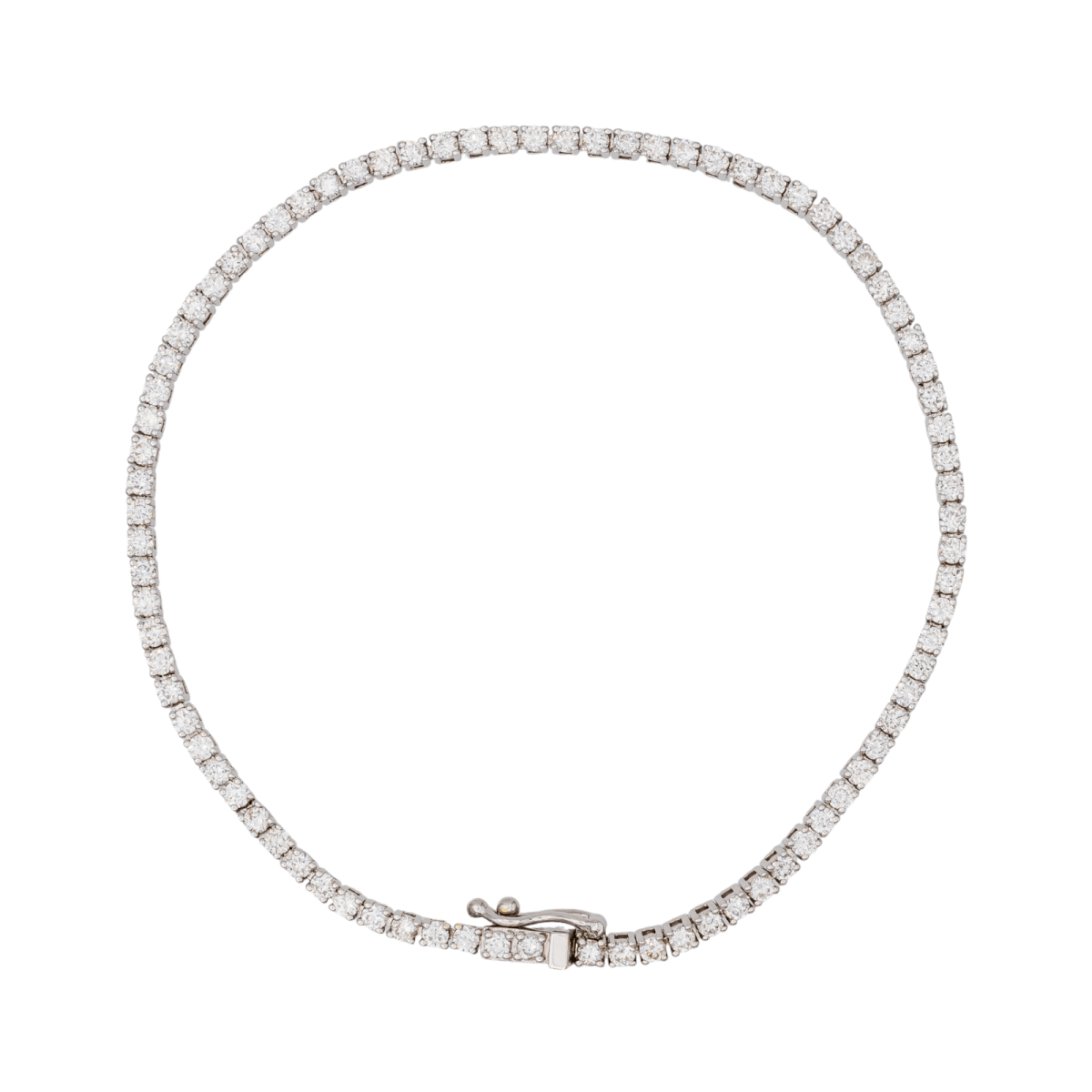 Bracelet Ligne en or blanc et diamants - Castafiore