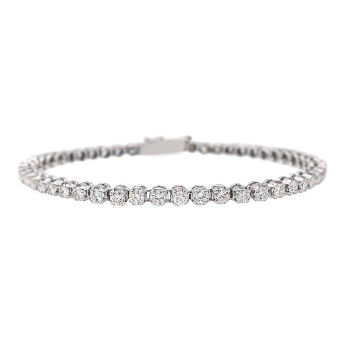 Bracelet Ligne en or blanc et diamants - Castafiore