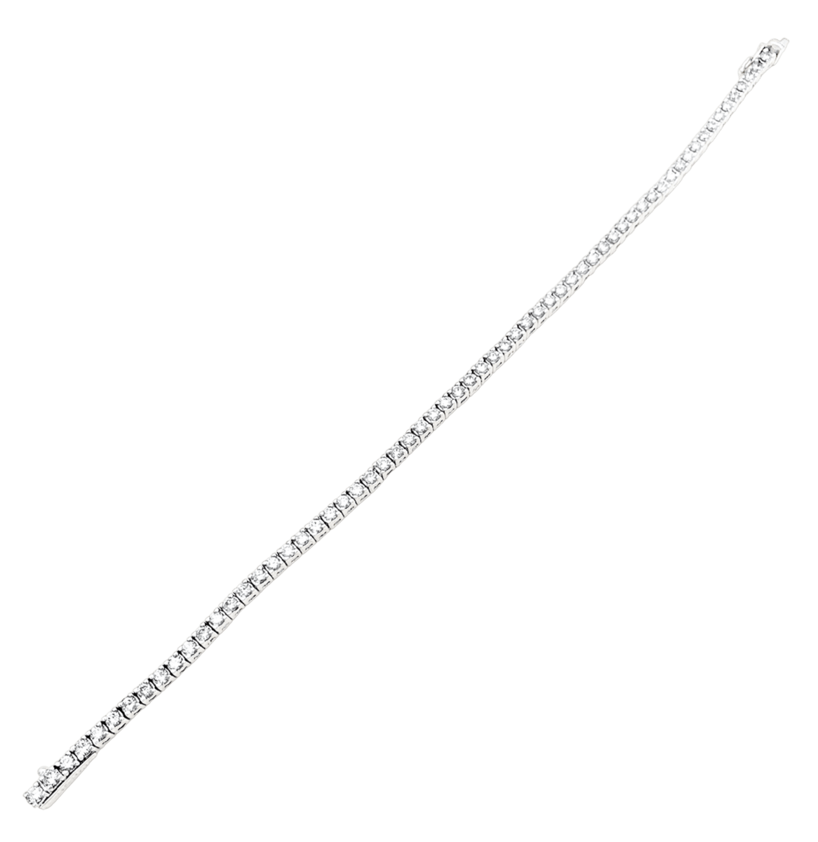 Bracelet Ligne en or blanc et diamants - Castafiore