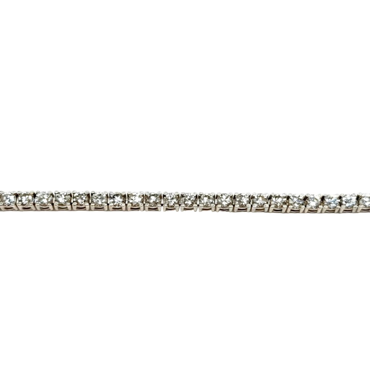 Bracelet Ligne en or blanc et diamants - Castafiore