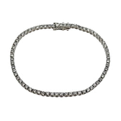 Bracelet Ligne en or blanc et diamants - Castafiore