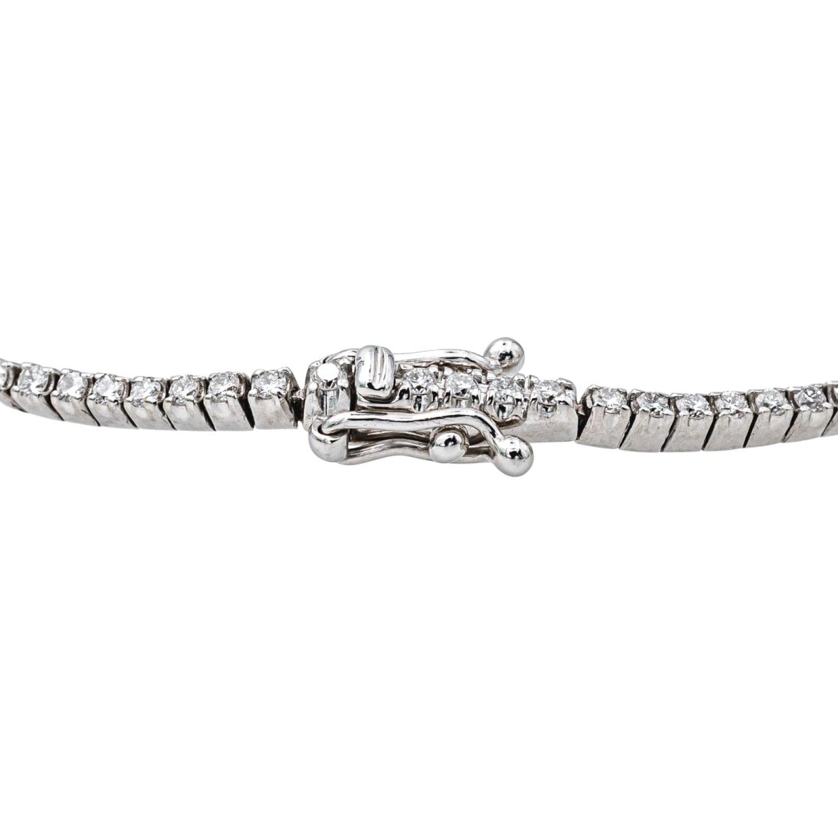Bracelet Ligne en or blanc et diamants - Castafiore