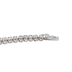 Bracelet Ligne en or blanc et diamants - Castafiore