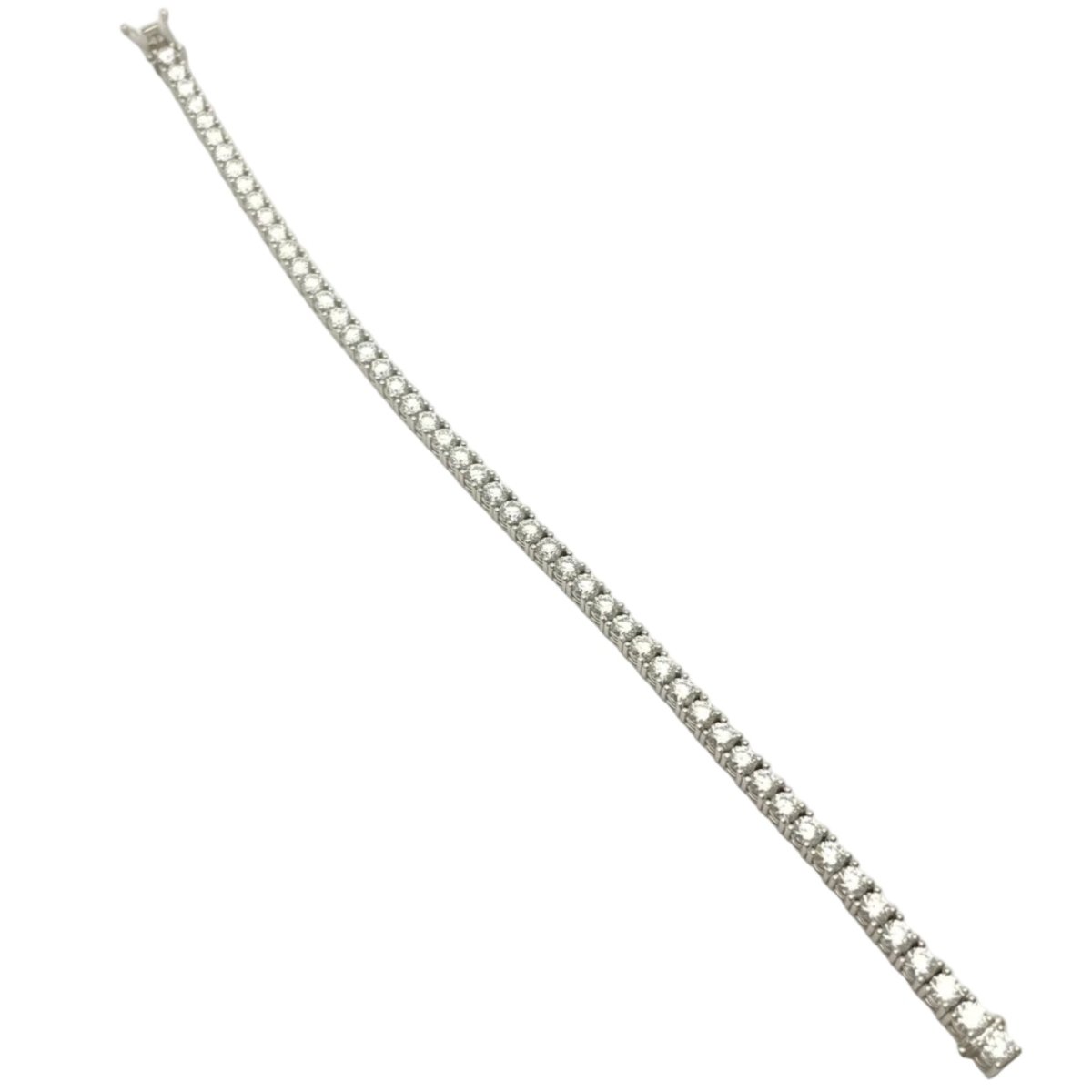 Bracelet Ligne en or blanc et diamants - Castafiore