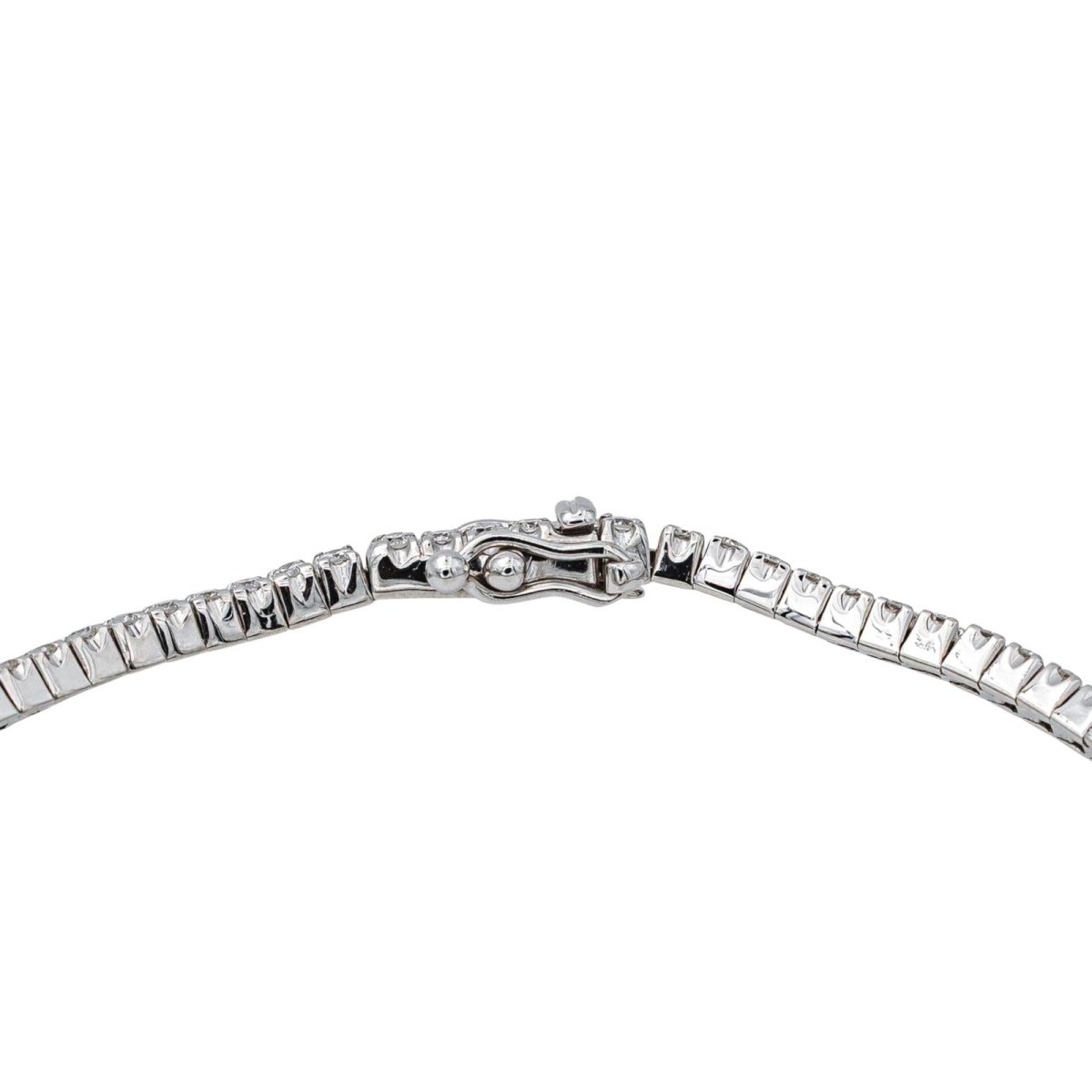Bracelet Ligne en or blanc et diamants - Castafiore