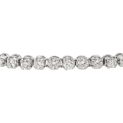 Bracelet Ligne en or blanc et diamants - Castafiore