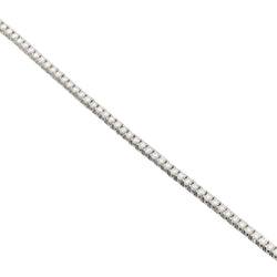 Bracelet Ligne en or blanc et diamants