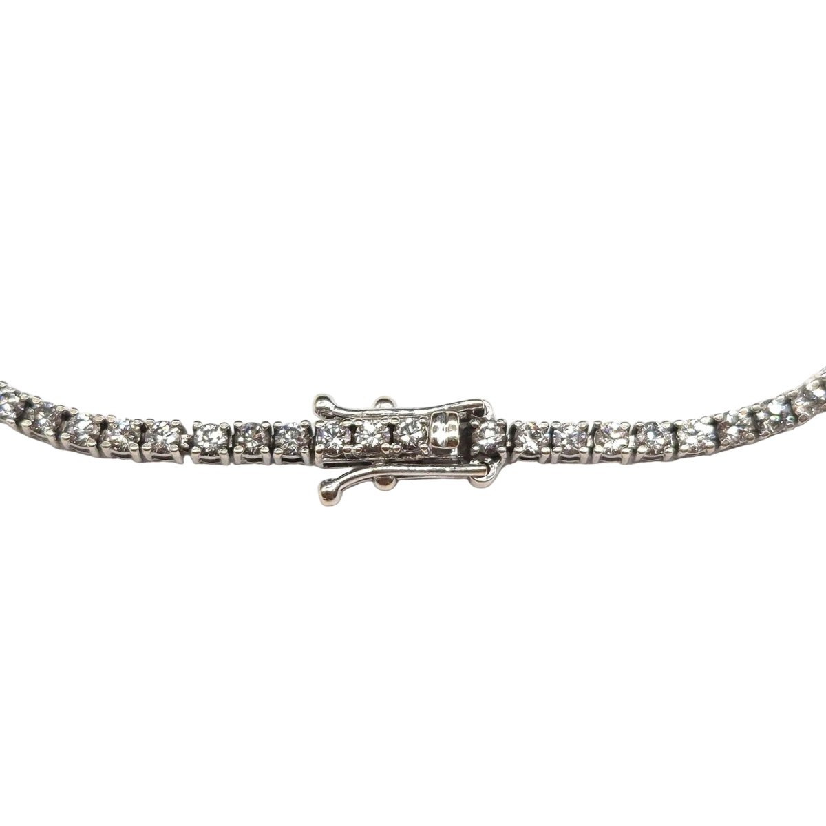 Bracelet Ligne en or blanc et diamants - Castafiore
