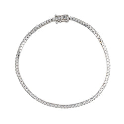 Bracelet Ligne en or blanc et diamants - Castafiore