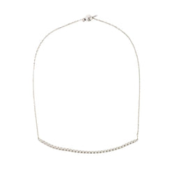 Bracelet Ligne en or blanc et diamants - Castafiore