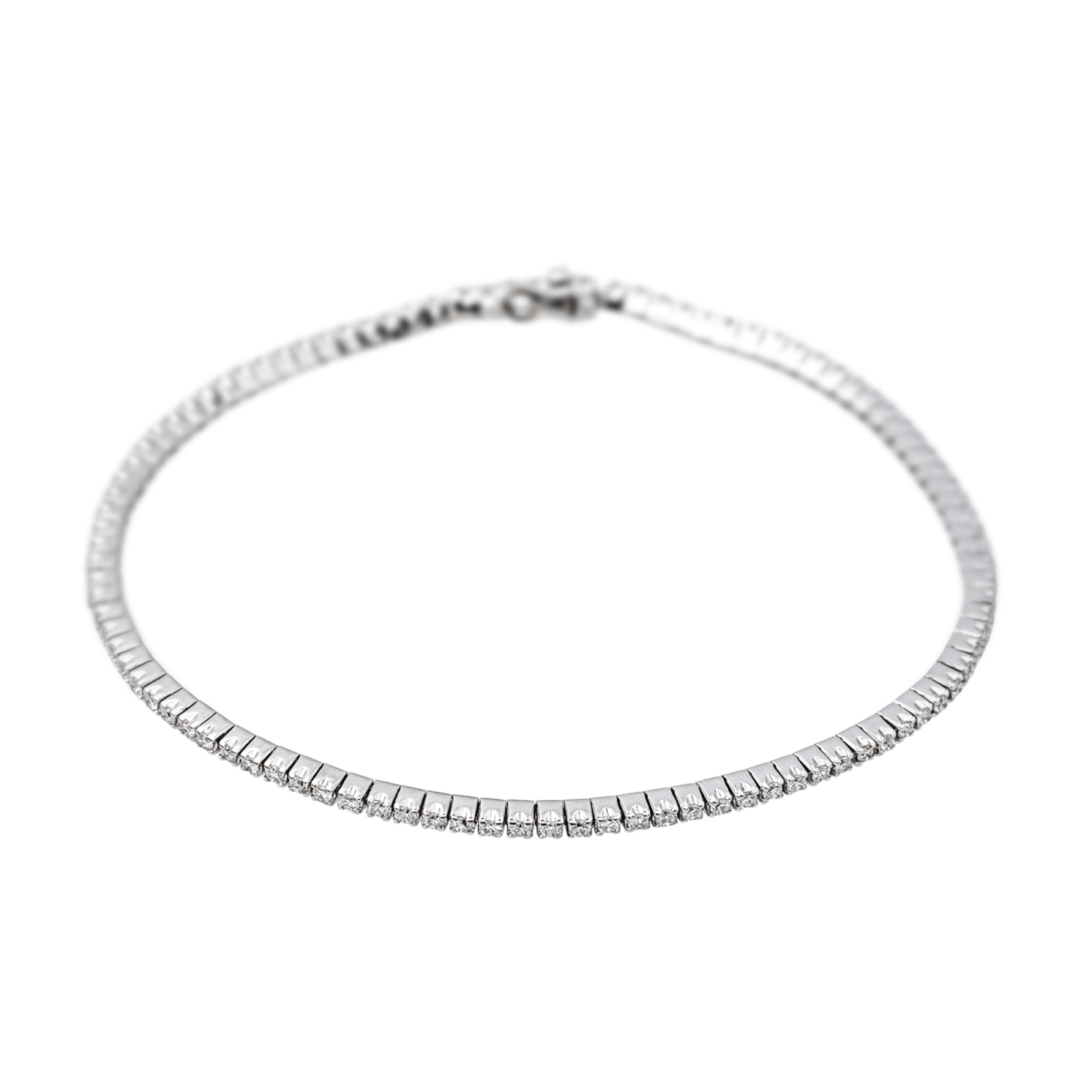 Bracelet Ligne en or blanc et diamants - Castafiore