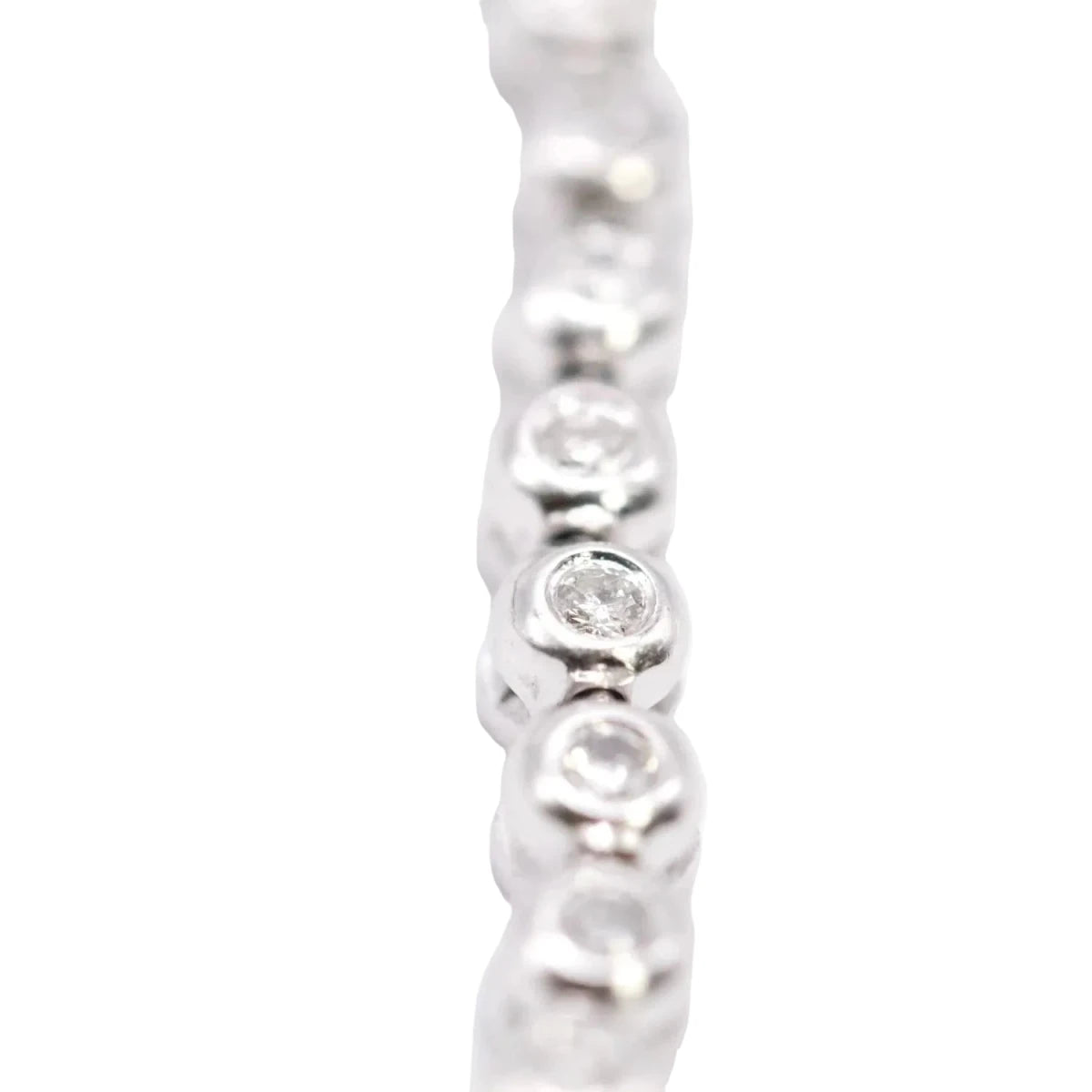 Bracelet Ligne en or blanc et diamants - Castafiore