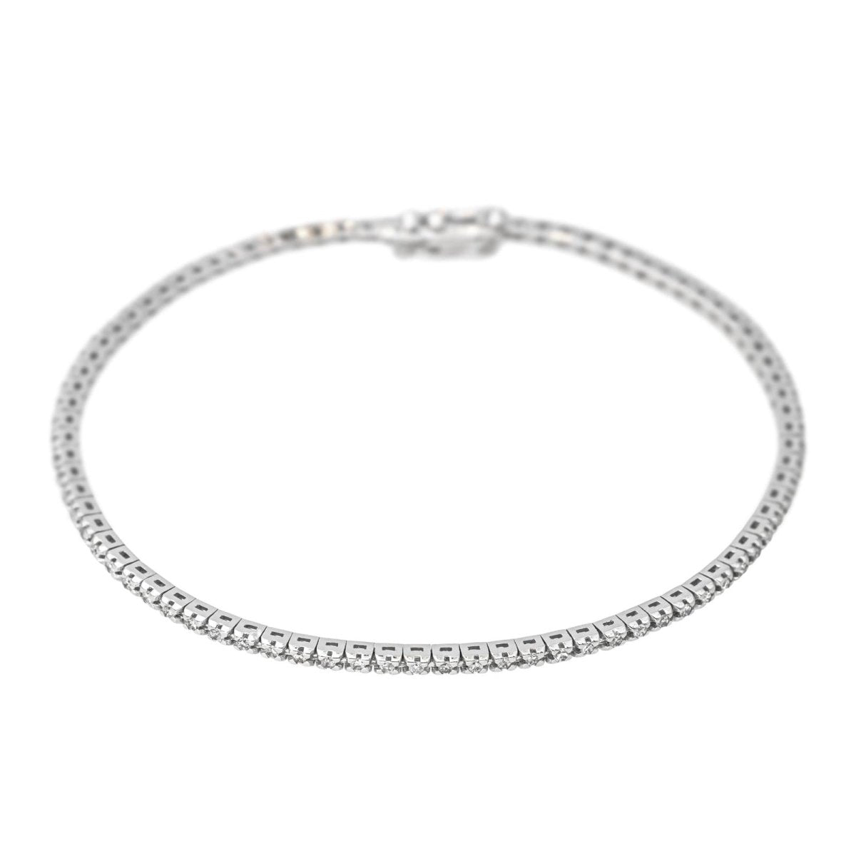 Bracelet Ligne en or blanc et diamants - Castafiore