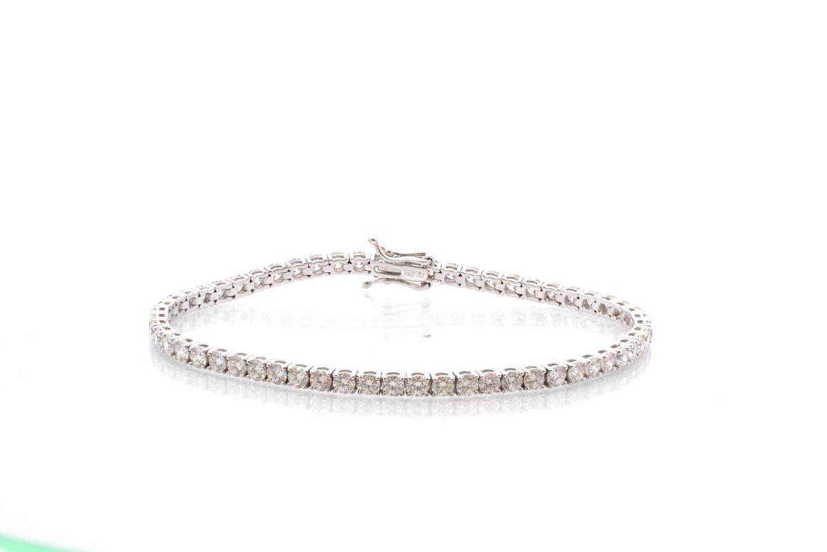 Bracelet ligne en or et diamant - Castafiore