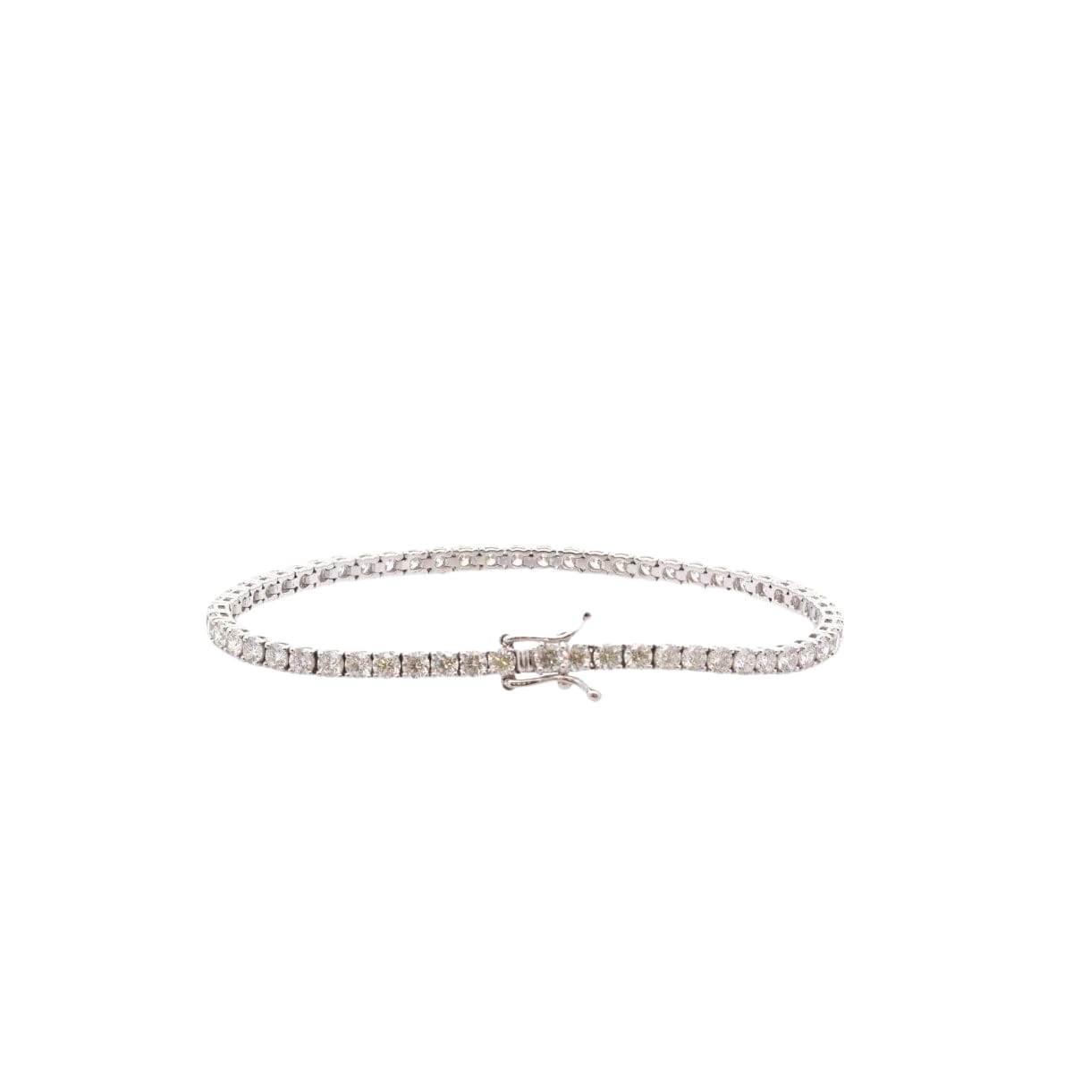Bracelet ligne en or et diamant - Castafiore