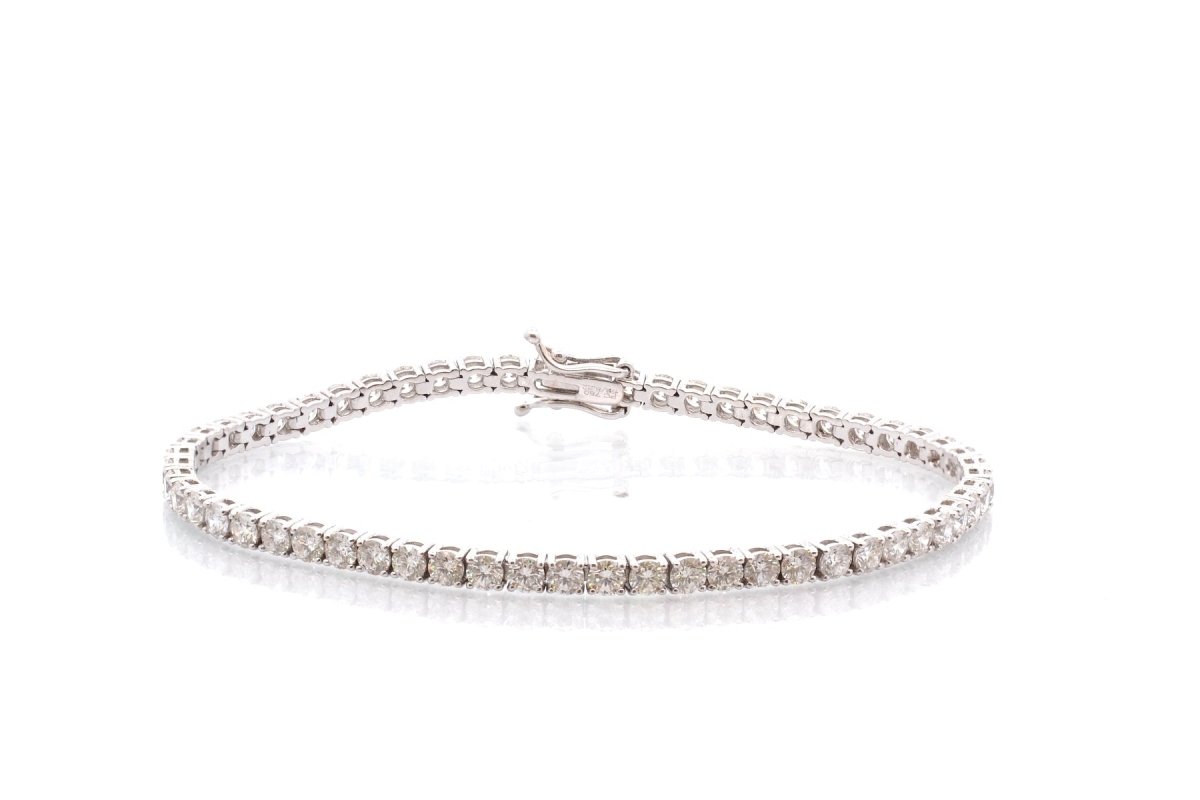 Bracelet ligne en or et diamant - Castafiore