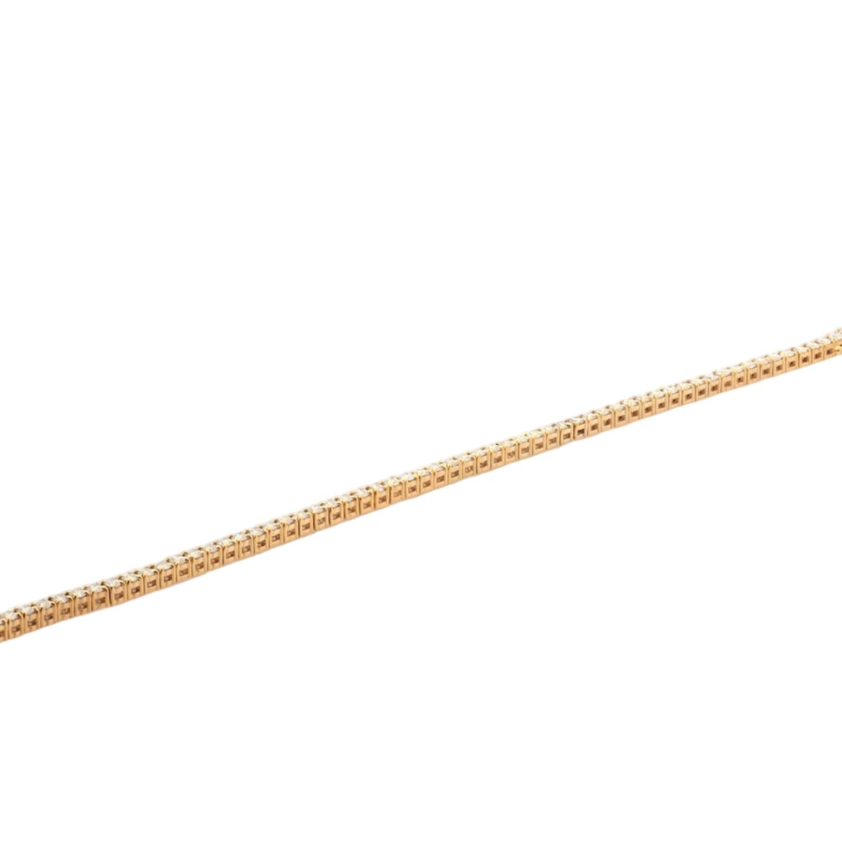 Bracelet Ligne en or jaune et diamants - Castafiore