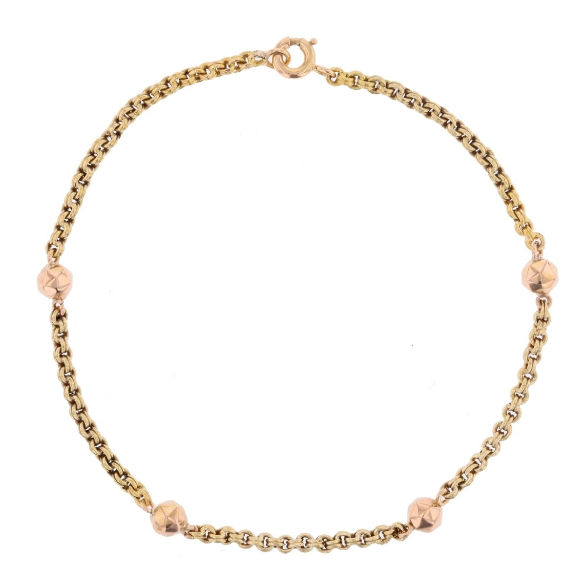 Bracelet Ligne en or jaune et or rose - Castafiore