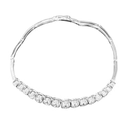 Bracelet Ligne en platine et diamants - Castafiore
