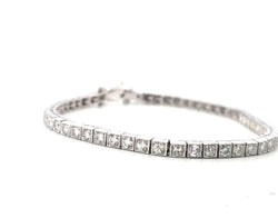 Bracelet Ligne en platine et diamants - Castafiore