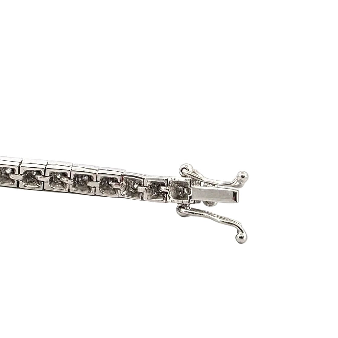 Bracelet Ligne en platine et diamants - Castafiore