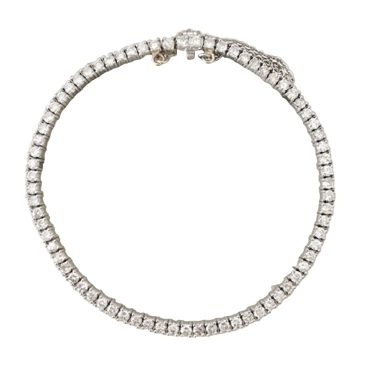 Bracelet Ligne en platine et diamants - Castafiore