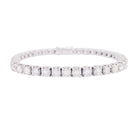 Bracelet ligne Tennis en or blanc et diamants - Castafiore