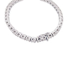 Bracelet ligne Tennis en or blanc et diamants - Castafiore