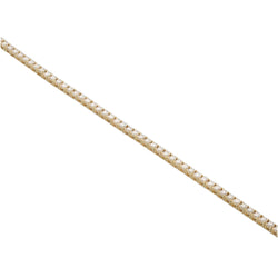 Bracelet Ligne tennis en or jaune et diamants - Castafiore