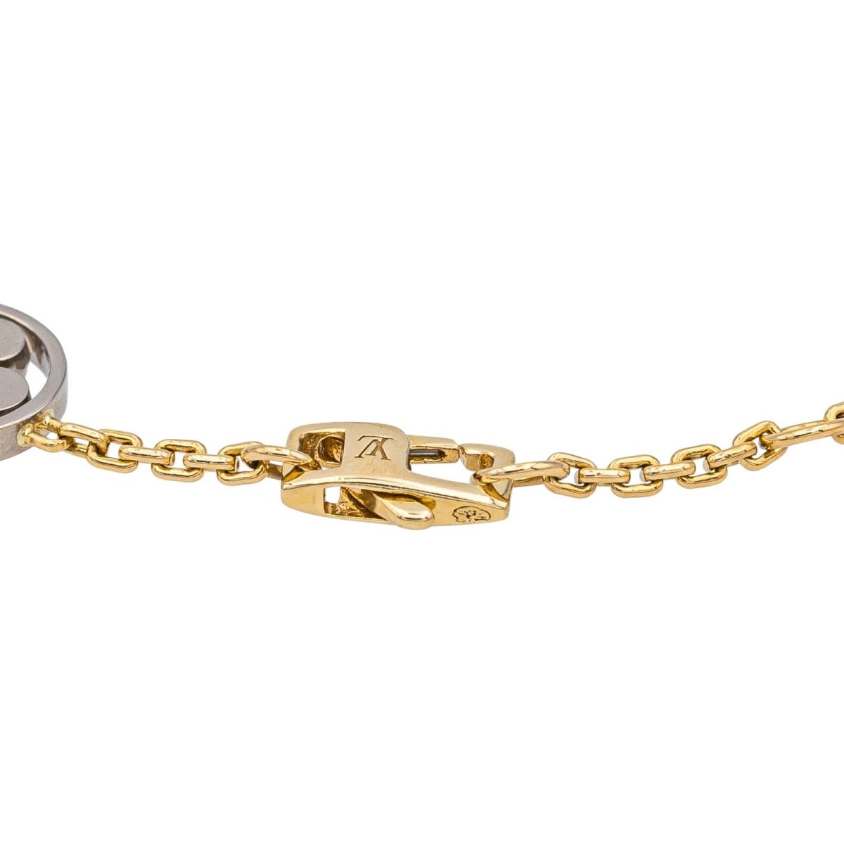 Bracelet LOUIS VUITTON "Blossom" en or jaune, or blanc, or rose et diamants - Castafiore