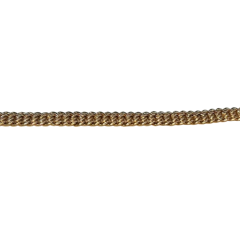 Bracelet Maille américaine en or jaune - Castafiore